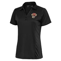 Women's Antigua Charcoal Altoona Curve Tribute Polo