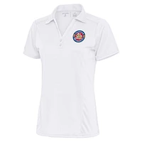 Women's Antigua White Amarillo Sod Poodles Tribute Polo