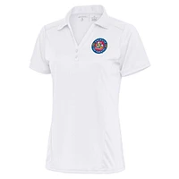 Women's Antigua White Amarillo Sod Poodles Tribute Polo