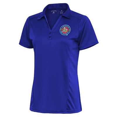 Women's Antigua Royal Amarillo Sod Poodles Tribute Polo