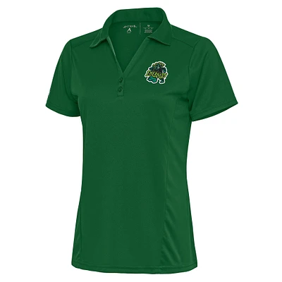 Women's Antigua Hunter Green Eugene Emeralds Tribute Polo