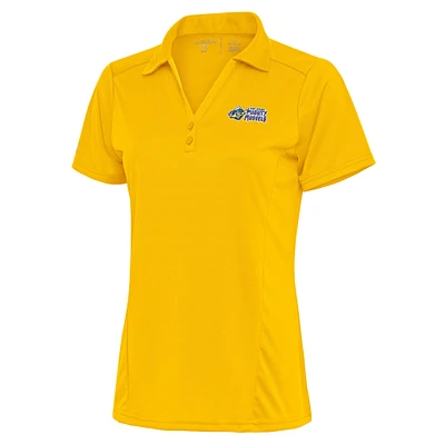 Women's Antigua Gold Fort Myers Mighty Mussels Tribute Polo