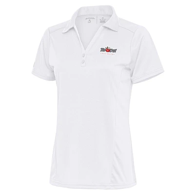 Women's Antigua White Fort Wayne TinCaps Tribute Polo