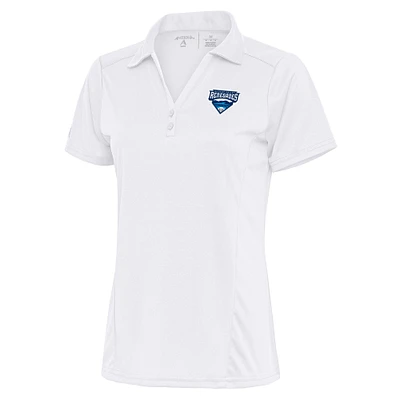 Women's Antigua White Hudson Valley Renegades Tribute Polo