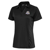 Women's Antigua Charcoal Midland Rockhounds Tribute Polo