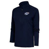 Women's Antigua  Navy Northwest Arkansas Naturals Tribute Half-Zip Pullover Top