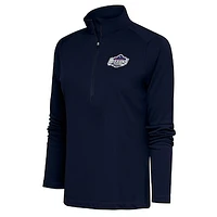 Women's Antigua  Navy San Antonio Missions Tribute Half-Zip Pullover Top