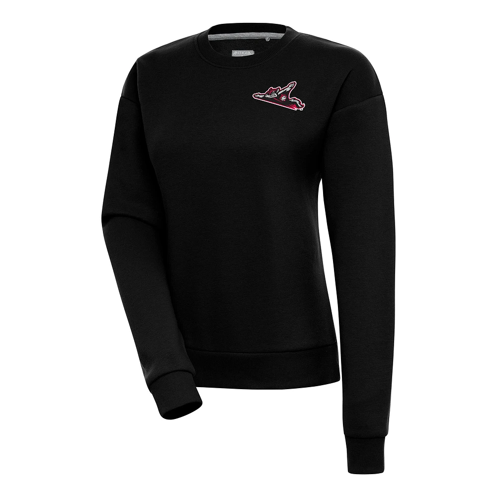 Women's Antigua Richmond Flying Squirrels Victory Pullover Sweatshirt