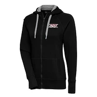 Women's Antigua Lake Elsinore Storm Victory Full-Zip Hoodie