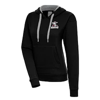Women's Antigua Fayetteville Woodpeckers Victory Pullover Hoodie