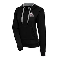 Women's Antigua Fayetteville Woodpeckers Victory Pullover Hoodie