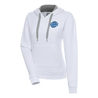 Women's Antigua  White St. Paul Saints Victory Pullover Hoodie