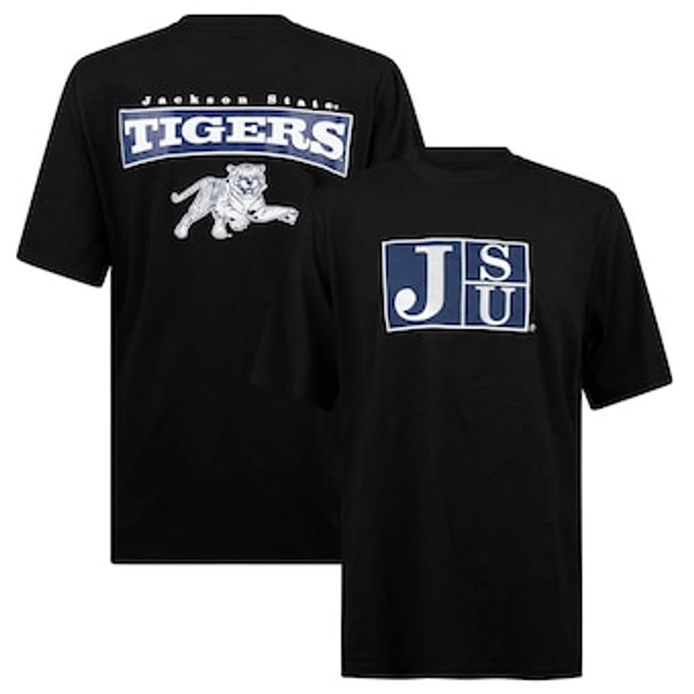 Men's FISLL Black Jackson State Tigers Applique T-Shirt