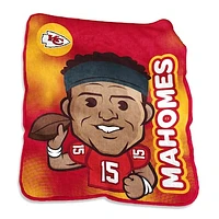 Patrick Mahomes Kansas City Chiefs 50" x 60" Player Caricature Throw Blanket