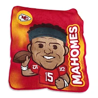 Patrick Mahomes Kansas City Chiefs 50" x 60" Player Caricature Throw Blanket