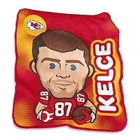 Travis Kelce Kansas City Chiefs 50" x 60" Player Caricature Throw Blanket