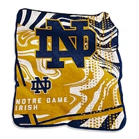 Notre Dame Fighting Irish 50" x 60" Swirl Raschel Throw Blanket