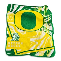 Oregon Ducks 50" x 60" Swirl Raschel Throw Blanket