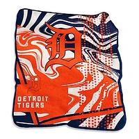 Detroit Tigers 50" x 60" Swirl Raschel Throw Blanket