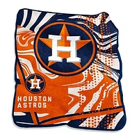 Houston Astros 50" x 60" Swirl Raschel Throw Blanket