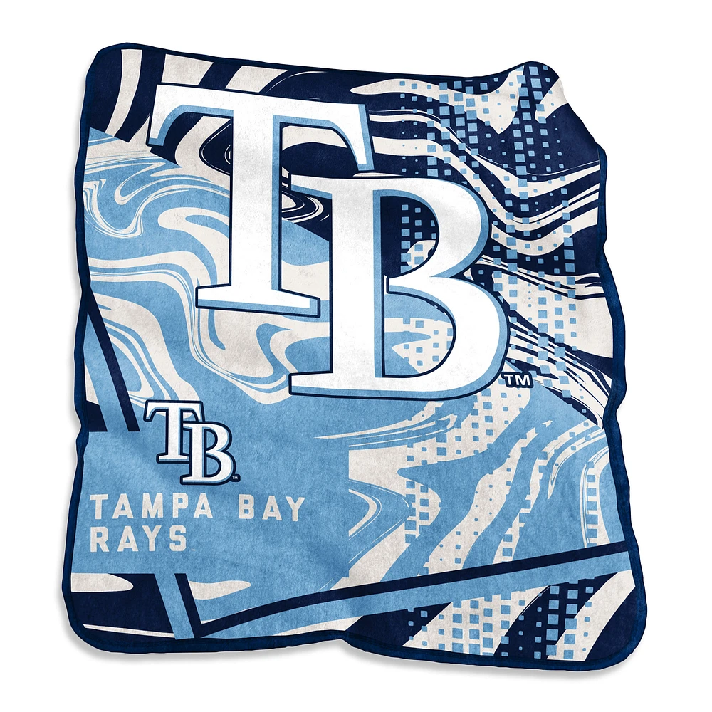 Tampa Bay Rays 50" x 60" Swirl Raschel Throw Blanket