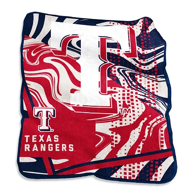 Texas Rangers 50" x 60" Swirl Raschel Throw Blanket