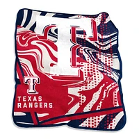 Texas Rangers 50" x 60" Swirl Raschel Throw Blanket