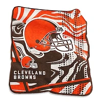 Cleveland Browns 50" x 60" Swirl Raschel Throw Blanket