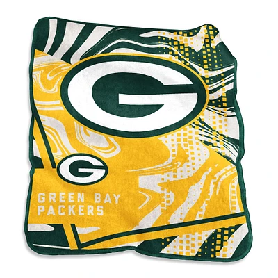 Green Bay Packers 50" x 60" Swirl Raschel Throw Blanket