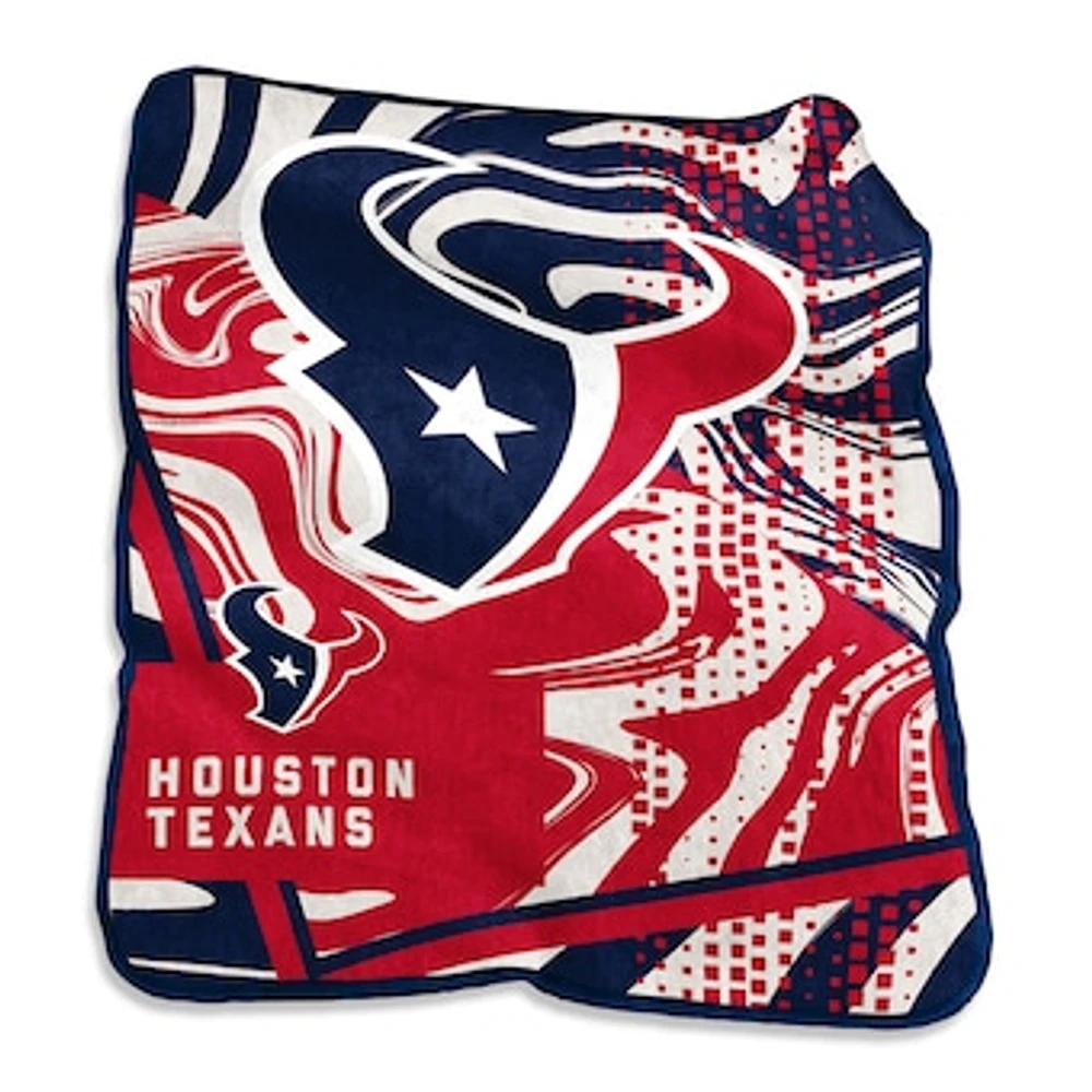 Houston Texans 50" x 60" Swirl Raschel Throw Blanket