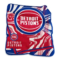 Detroit Pistons 50" x 60" Swirl Raschel Throw Blanket