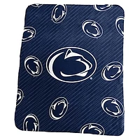 Penn State Nittany Lions 50" x 60" Repeating Logo Classic Plush Throw Blanket