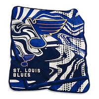 St. Louis Blues 50" x 60" Swirl Raschel Throw Blanket