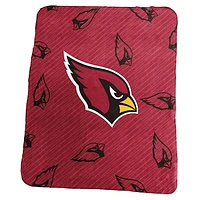 Arizona Cardinals 50" x 60" Repeating Logo Classic Plush Throw Blanket