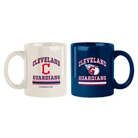 Cleveland Guardians Two-Pack 15oz. Color Mug Set