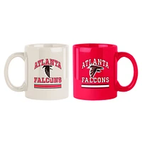 Atlanta Falcons Two-Pack 15oz. Color Mug Set