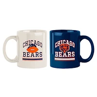 Chicago Bears Two-Pack 15oz. Color Mug Set