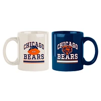 Chicago Bears Two-Pack 15oz. Color Mug Set