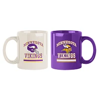 Minnesota Vikings Two-Pack 15oz. Color Mug Set