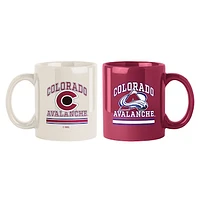 Colorado Avalanche 2-Pack 15oz. Color Mug Set