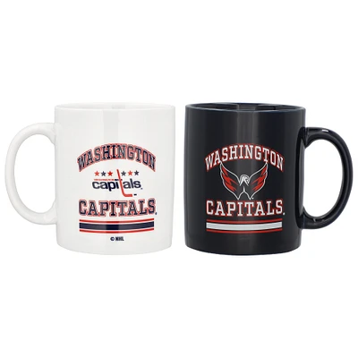 Washington Capitals 2-Pack 15oz. Color Mug Set