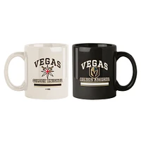 Vegas Golden Knights Two-Pack 15oz. Color Mug Set
