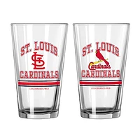 St. Louis Cardinals 16oz. Pint Glass Two Pack