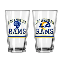 Los Angeles Rams 16oz. Pint Glass Two Pack