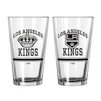 Los Angeles Kings 16oz. Pint Glass Two Pack