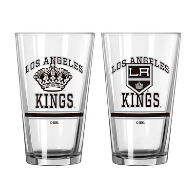 Los Angeles Kings 16oz. Pint Glass Two Pack