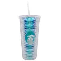 Baltimore Ravens 24oz. Iridescent Studded Travel Tumbler with Straw