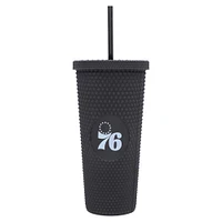 Philadelphia 76ers 24oz. Logo Studded Tumbler