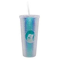 Tampa Bay Buccaneers 24oz. Iridescent Studded Travel Tumbler with Straw