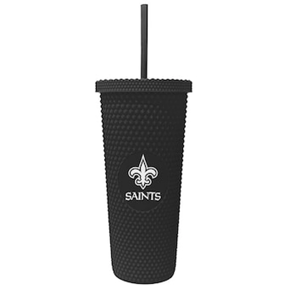 New Orleans Saints 24oz. Logo Studded Tumbler